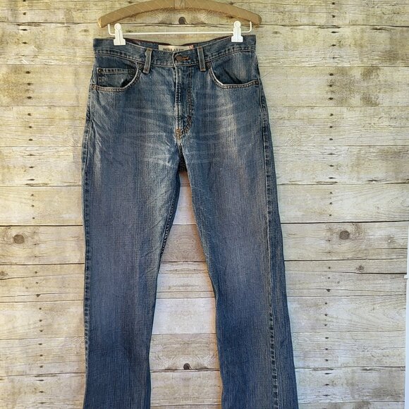 Men's Levi's 505 Regular Fit Jeans W33/L34 - Picture 1 of 7